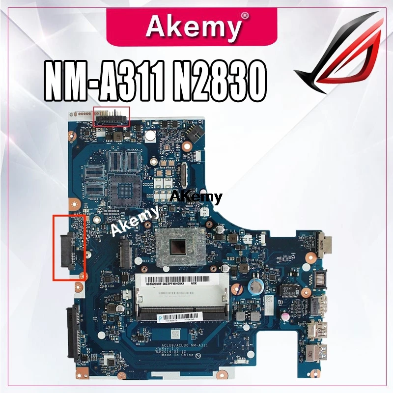

Brand New ACLU9 / ACLU0 NM-A311 Motherboard for Lenovo G40 G40-30 laptop MOTHERBOARD With cpu ( for intel CPU ) tested 100% work