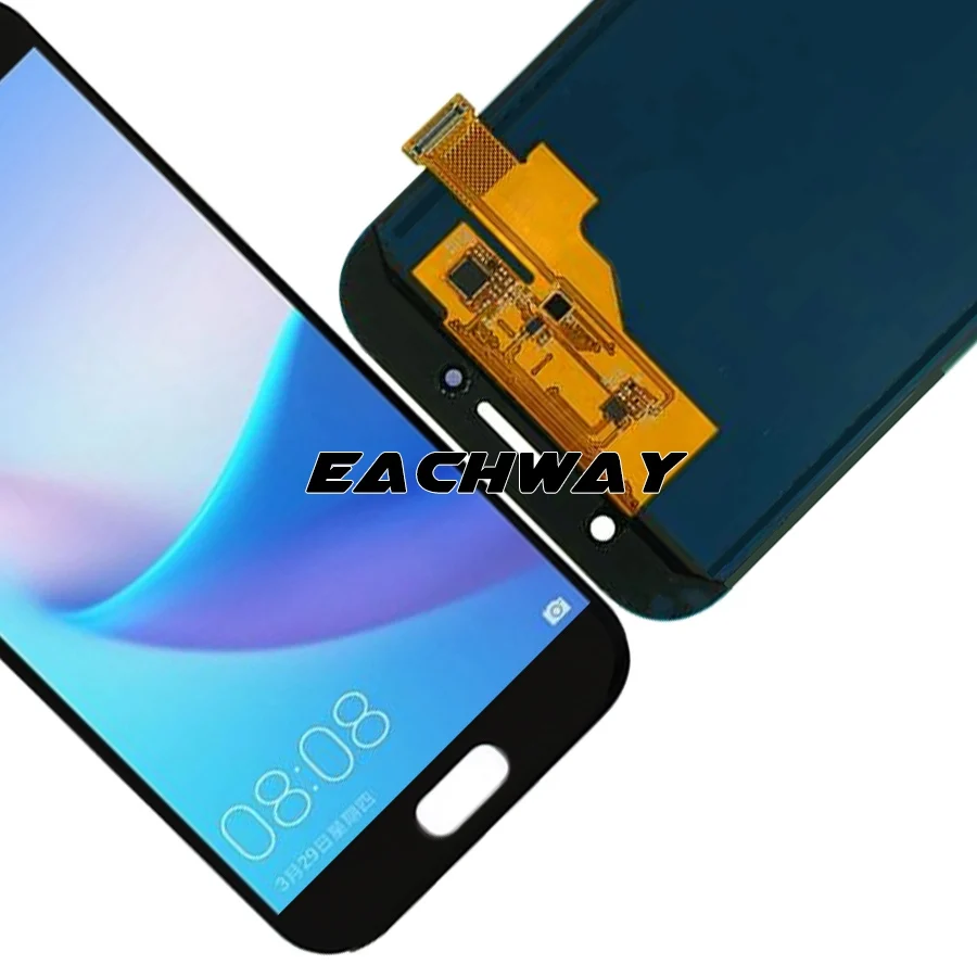 Новый экран A520F для SAMSUNG GALAXY A520 LCDA520F SM A5 2017 сменный сенсорный дисплея LCD 5 2