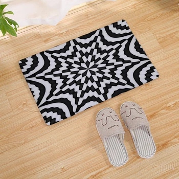 

Geometry Pattern Print Home Mat Kitchen Carpet Non-slip Bath Mats Bed Front Mats Floor Mat kitchen Rug 80CM