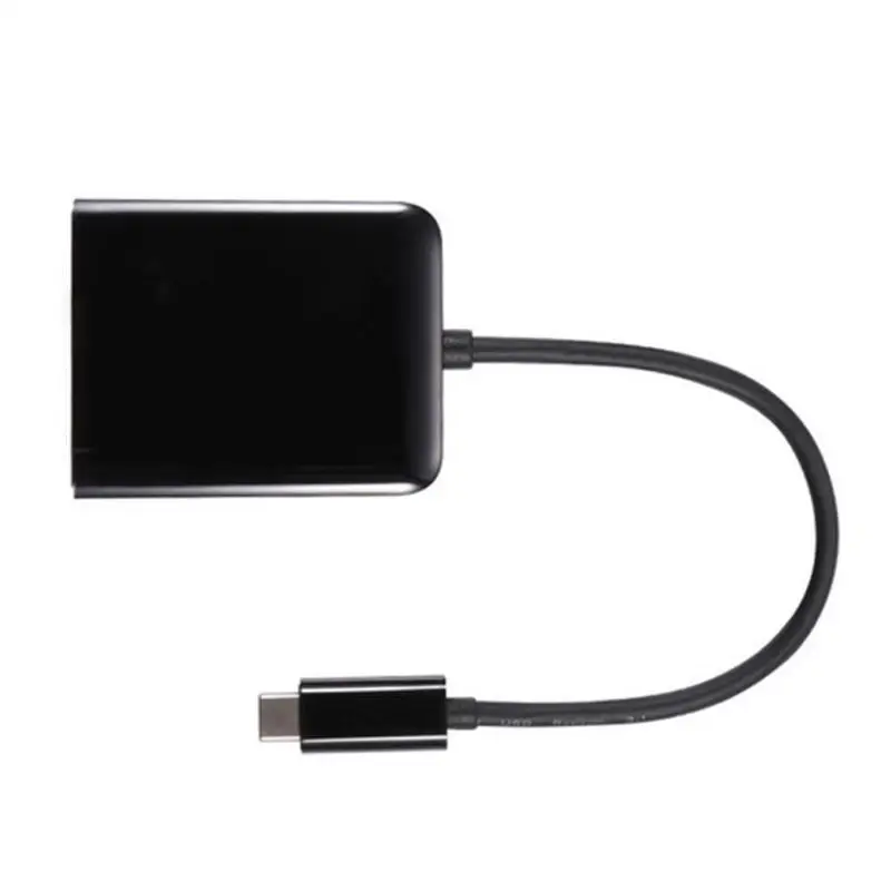Тип C HDMI концентратор USB C к двойному HDMI сплиттер конвертер HD 4 к USBC HDTV видео адаптер док-кабель для Macbook для Windows MacOS X