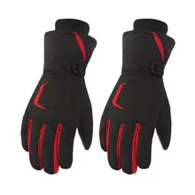 Зимние теплые лыжные перчатки для мужчин и женщин, Сверхлегкие Водонепроницаемые зимние теплые перчатки для сноуборда, езды на мотоцикле, теплые перчатки