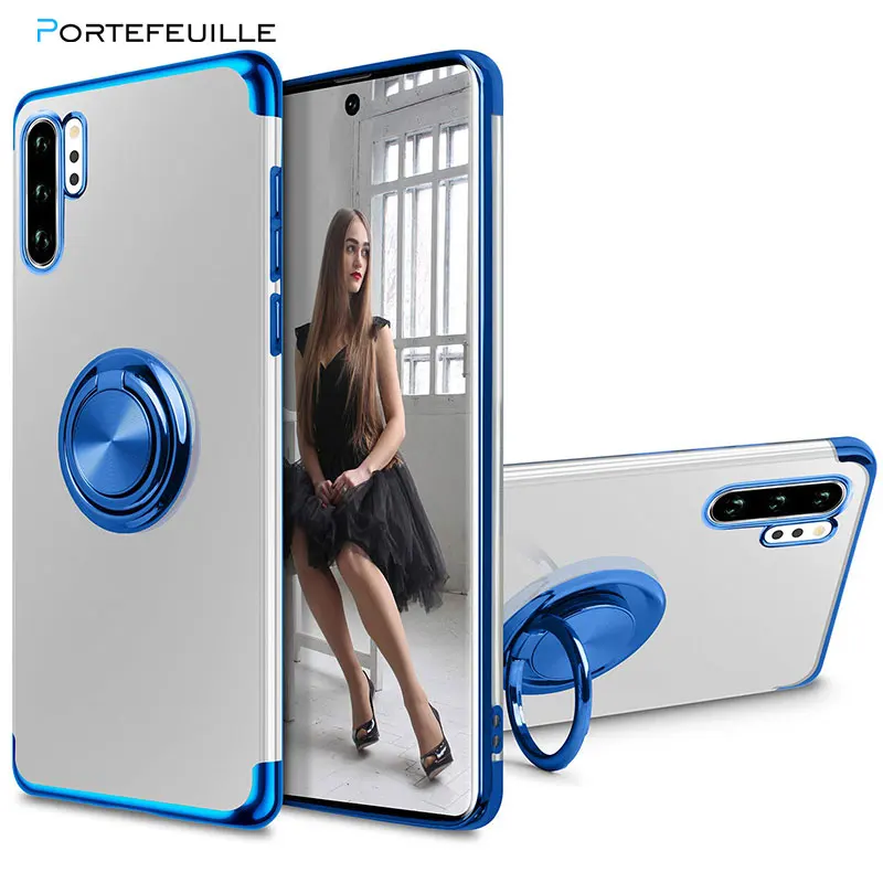 Чехол-подставка с магнитным кольцом для Samsung Galaxy Note 10 Plus Pro 5G 9 8 S20 S9 S10 S10e A50