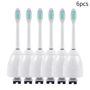 

6pcs Deep Cleaning Electric Hygiene Care Stain Remove Sonic Brush Heads Eraser Health Replacement Teeth Whiten Plaque Practical