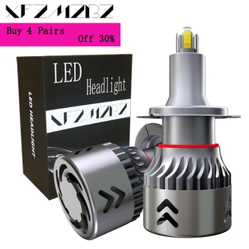 

XFZMZBZ LED Headlight H7 H11 H1 H4 H3 9005 9006 60w 6000k 9600Lm Car Headlight Bulbs h7 led bulb