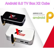 X2 Cube Smart Android Tv Box 9,0 X2cube Android-tv-box 4k Amlogic S905x2 2g Ddr4 16g 2,4g/5g Wifi 1000m Bluetooth Android Tvbox