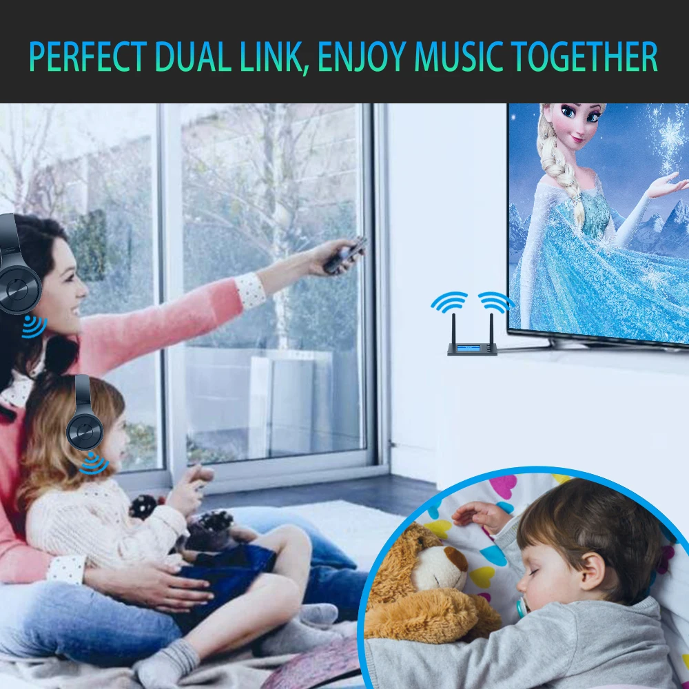 Bluetooth 5.0 Long Range Aptx HD LL Low Latency