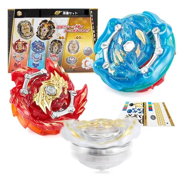 

Hot Bayblade Arena Burst Set Gyroscope Spinning Toys B-153C Four-in-one Burst Gyro with Electric Rotating Gyro Shaft Light Set