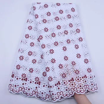 

Swiss Voile Lace In Switzerland African Dry Lace Fabric Nigerian Embroidered Cotton Lace Fabrics Fabric For Wedding Dress Y1870