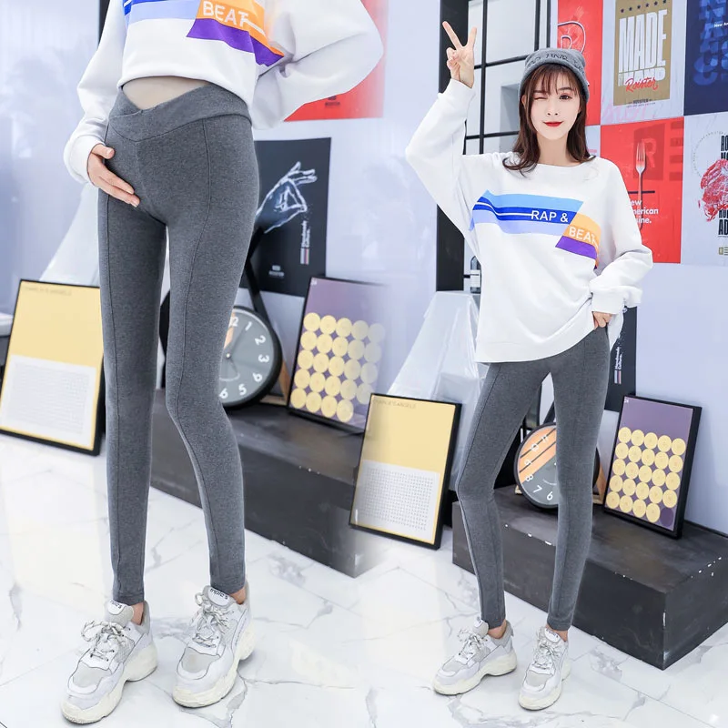 

Leggings for Pregnant Woman Thin Type for Spring And Autumn Pregnant Women Pants Autumn Summer Outer Wear Trousers Pants Skinny