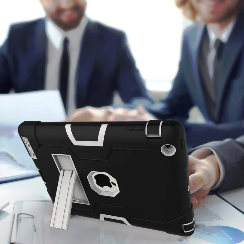 Для iPad 2/3/4 Чехол модели A1395 A1396 A1397 A1416 A1430 A1403 противоударный чехол Kickstand для силиконовые всего тела Защитный чехол