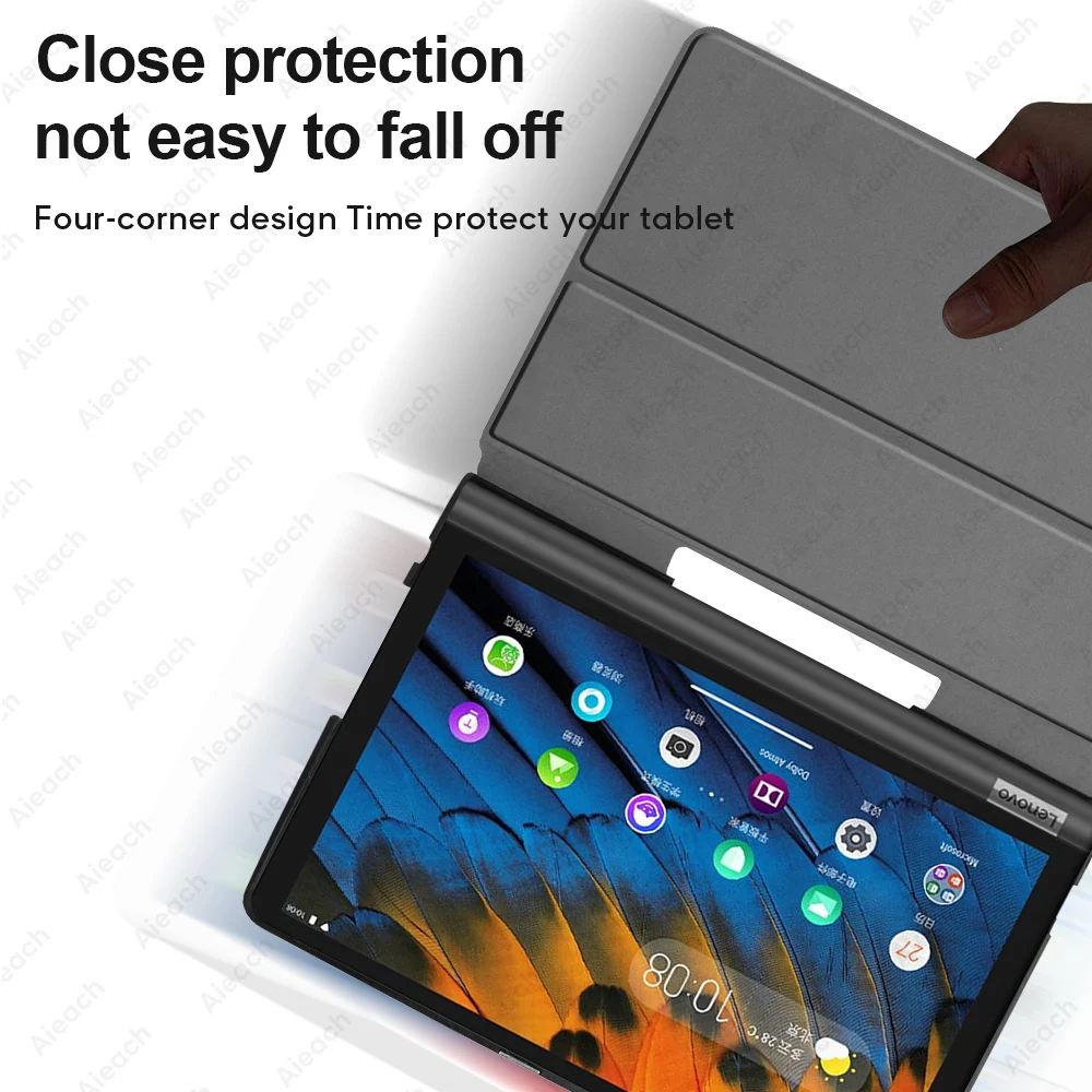 Чехол для Lenovo Yoga smart tab 10 1 Ультратонкий чехол из искусственной кожи с подставкой
