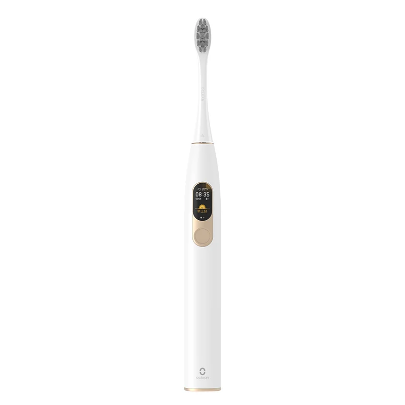 china Глобальная версия Oclean X Xiaomi sonic электрическая зубная щетка обновленная Водонепроницаемая ультра звуковая автоматическая зубная щетка перезаряжаемая через USB - Цвет: china