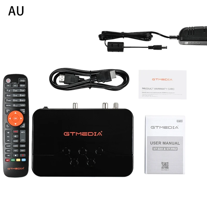 

GTMEDIA V7 PRO DVB-S/S2/S2X+T/T2 Memory 1G bit Support Albertis/Tivusat/BBC Satback VCM/ACM/multi-stream/T2MI