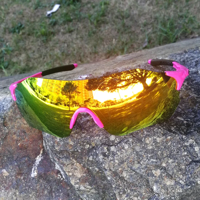 Поляризационные велосипедные очки для езды на велосипеде шоссейные