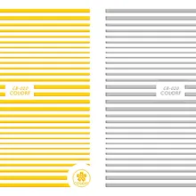 CB020-029 стиль золото и серебро черный и белый DIY3D ногтей стикер мультяшка с надписью Маникюр Цветочные наклейки