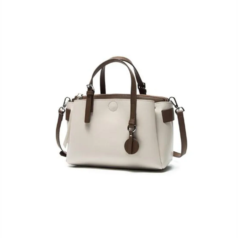 

New Genuine Leather Woman Crossbody Bag Luxury Hand Bags For Ladies Totes Female Messenger Vintage Shoulder Bag Sac A Main 2019