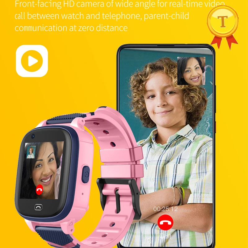 Детские Смарт-часы телефон 4G видео звонок gps Smartwatch детские часы IP67 водонепроницаемые наручные часы SOS gps Wifi студенческие часы