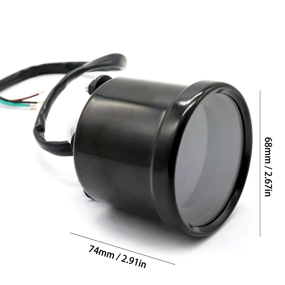 Acessórios da Motocicleta Universal Motocicleta Velocímetro Backlight Digital Tacômetro Odômetro Instrumentos Lcd 17 Instrumentos