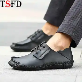 

Breathable Sneakers Men Slip-on Shoes Plus Size Men's Black Sneakers Driving Leather Man Shoes Summer Casual Shoe Men Zapatos Y7