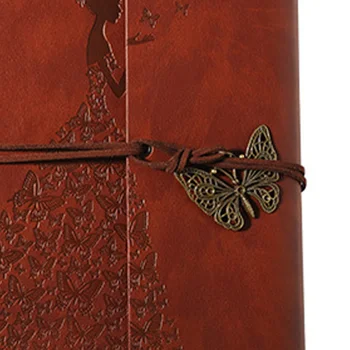 

1PC DIY Photo Album PU Leather Loose-leaf Scrapbook for Anniversary Birthday Festival Gift