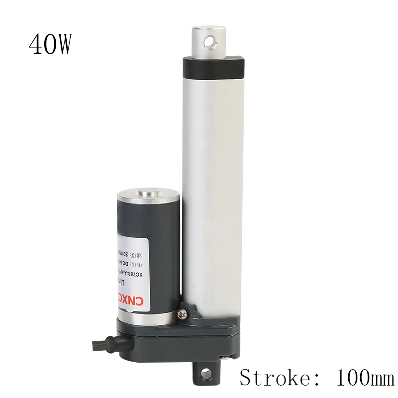 40W DC12V/24V   100mm stroke,  linear high-speed electric push rod, telescopic rod, control lifter