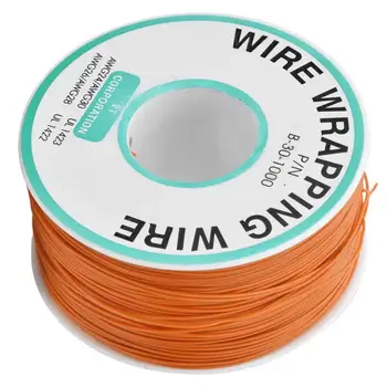 

Wrapping Wire Orange Copper Cable OK Wire Printed Circuit Board Repairing Low Resistant 30AWG 300m