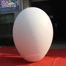 ПВХ 2,5 метров Надувное яйцо для рекламной деятельности/рекламный яичный шар для демонстрации игрушек