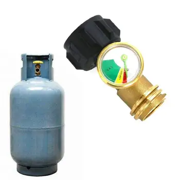 

Propane Tank Gauge Level Indicator Leak Detector Pressure Meter for Gas Grill