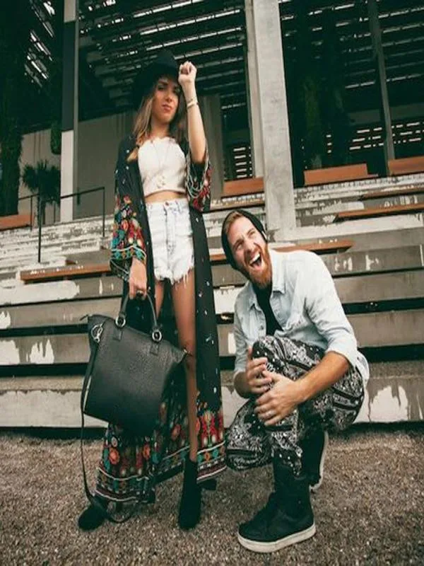 

2019 Women Fashion Blouse Summer Ladies Boho Beach Bikini Maxi Cover Up Lace Kimono Print Chiffon Kimono Cardigan 8.2