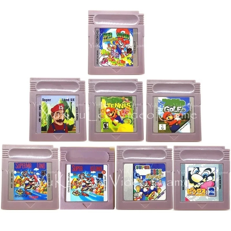 SuperMarioSeries 16 Bit Video Game Memory Cartridge Card for Nintendo GBC GBA NDS 3DS Consoles - ANKUX Tech Co., Ltd