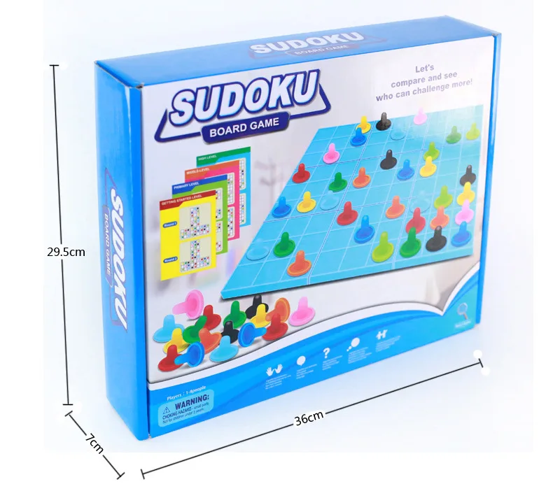 

Ren Bo Toy Color Sudoku Game Educational Logic Observation Parent And Child Interactive Children Board Game