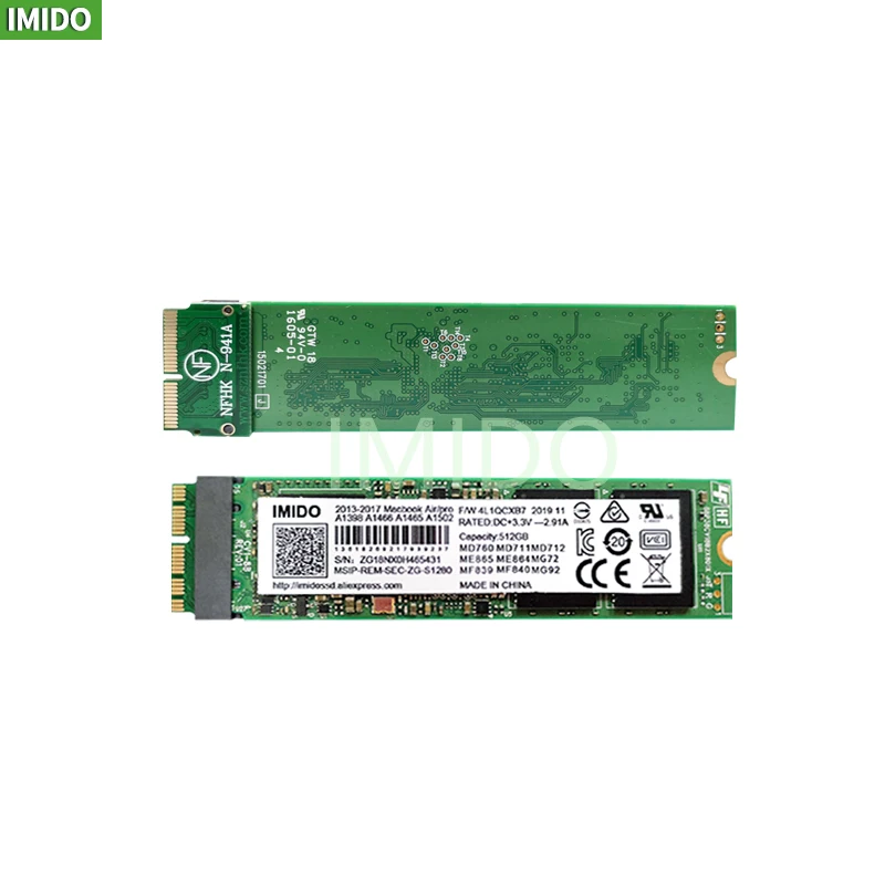 Новый 256 ГБ SSD для Macbook Air 2013 2014 2015 A1465 A1466 imac PRO a1425 A1502 A1398mini твердотельный