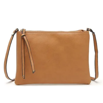 

Vintage Slim Thin Women Leather Messenger Bag Envelope Crossbody Bag for Ladies Mini Shoulder Bag Handbag Purses Hand Bag