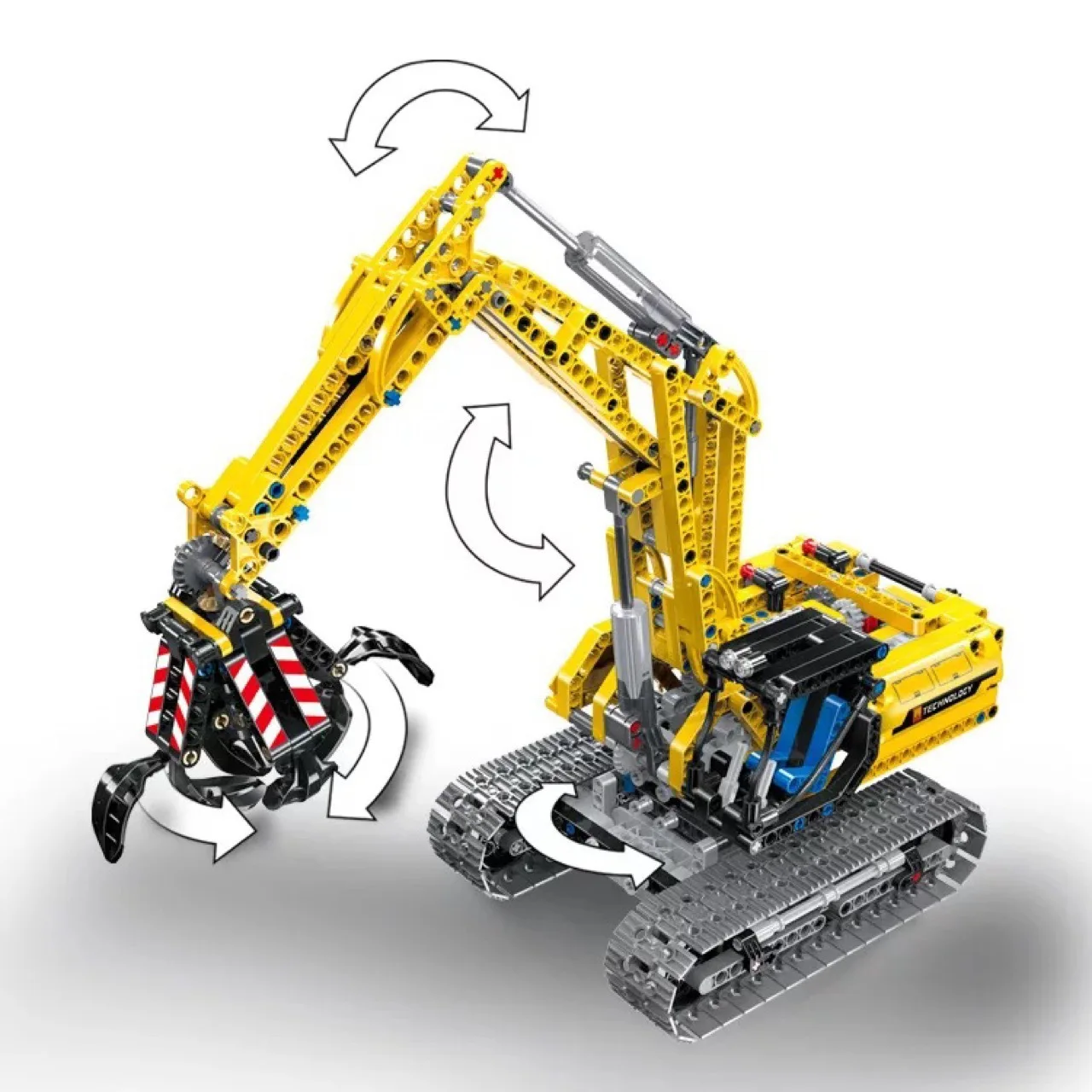 

Trump 38014 Science And Technology Series Machinery Group Excavator Two-in-One Children Assembled Building Blocks Puzzle Toy