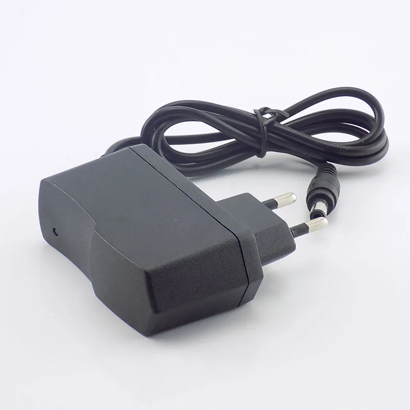 9V 1A AC DC адаптер конвертер 5,5x2,5 мм Переключатель Мощность 100 V-240 V Питание US EU Plug Зарядное устройство для видеонаблюдения Светодиодные ленты света K09