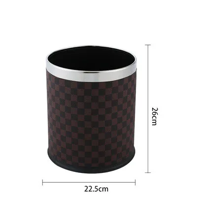 Trash Can Living Room Creative Large Commercial Luxury Hotel Office Double  Layer The Goods for Kitchen Garbage Bin - AliExpress