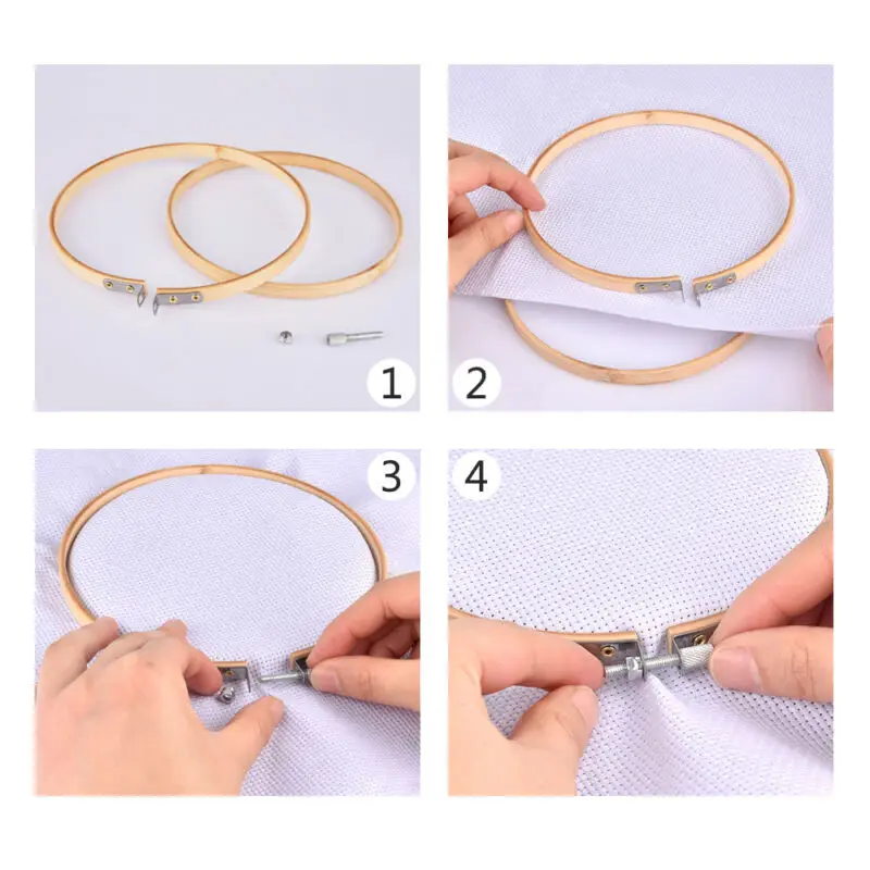 Рамка для вышивания обручи Аксессуары для инструментов вышивка крестиком гобелены изготовление