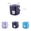Kitchen Double layer Trash Can with Lid Wall-mounted Waste Baskets Push-top Trash Garbage Bin Can Rubbish Container Storage Box ► Photo 3/6