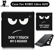 Чехол для Kobo Libra H2O оригами, чехол для сна Kobo Libra H2O, 7 дюймов, смарт-электронная книга, funda, чехол с несколькими стойками