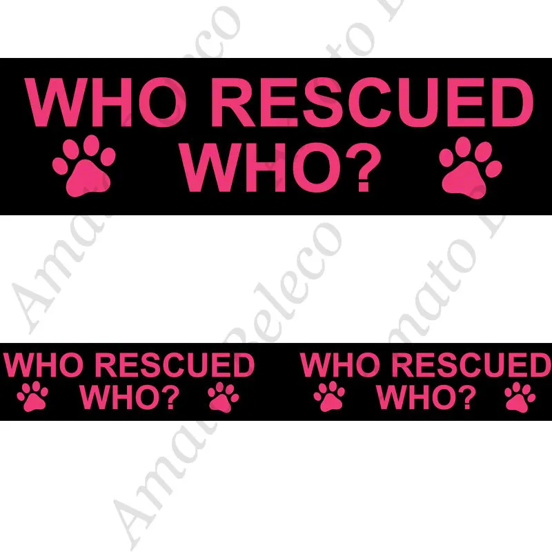 WHO RESCUED Printed Grosgrain Ribbon 22mm Black Pink Webbing Cintas 7/8''inch for Handmade Dog Collar Lanyard Sewing Craft | Дом и сад