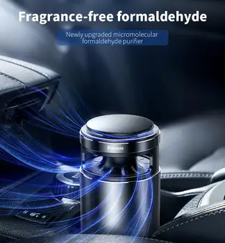 

Car Air Purifier Oxidation Smog Modern Hepa Cleaner Air Cleaner Air Purifier Aviation Aluminum Negative Ion Office/Home