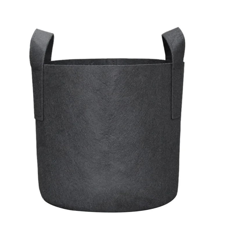

Vegetable/Flower/Plant Grow Bags, Aeration Fabric Pots with Handles (Black),12-Pack 7 Gallon