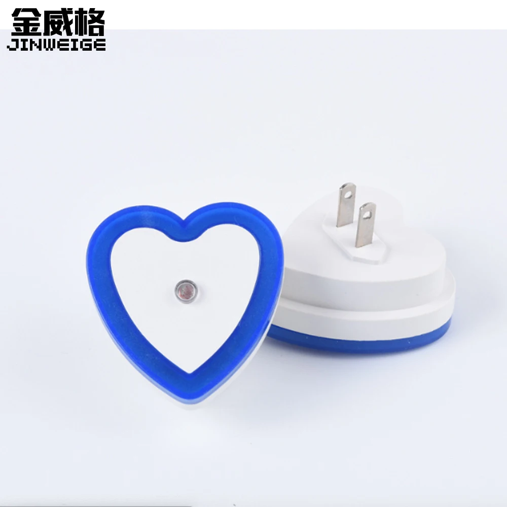 

0.5W LED Night Light Mini Light Sensor Control EU US Plug Energy Saving Lamp For Living Room Bedroom Lighting