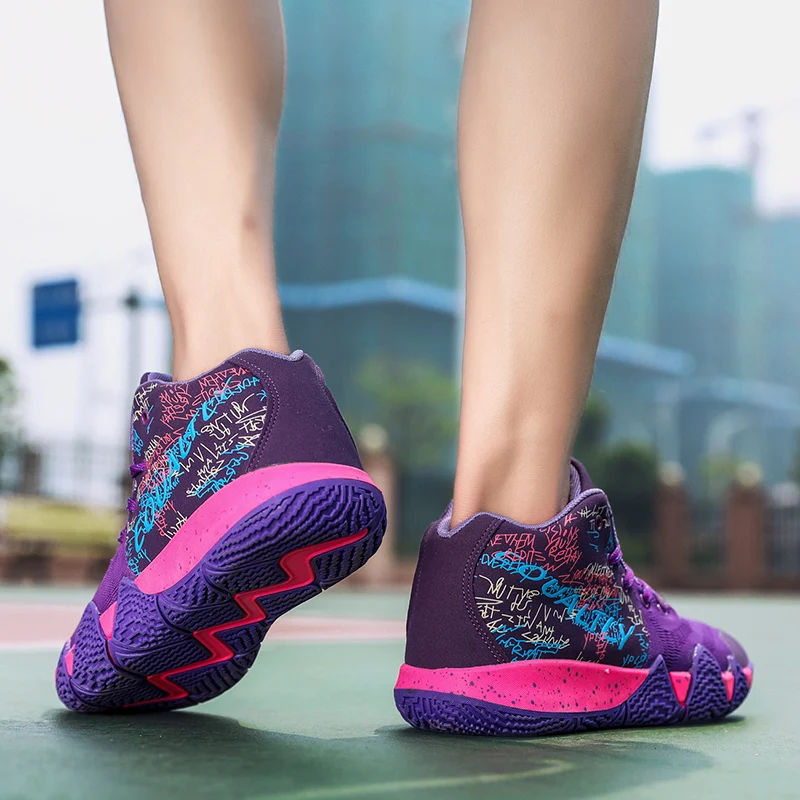 Women Mens Sport Basketball Shoes Colorful Man Athletic Trainers Breathable Basktball Boots for Men Gym Trainers Brand Sneakers