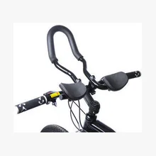 Велосипедный цельный подлокотник для горного велосипеда из алюминиевого сплава, аксессуары для велосипедного оборудования