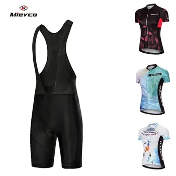 

Mieyco Cycling Jersey 2019 Downhill Bike Shorts Cycling Clothes Colombia Outdoor Jersey Ciclismo Sporty Set Woman Bib Shorts