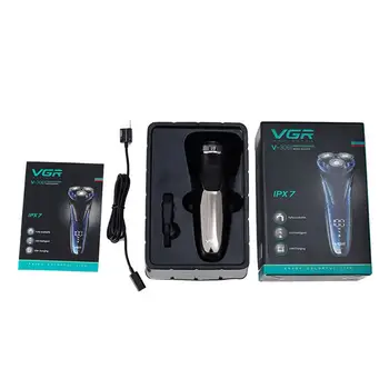 

Men Electric Shaver Razor Wet Dry Waterproof Cordless USB Rechargeable Beard Trimmer Washable