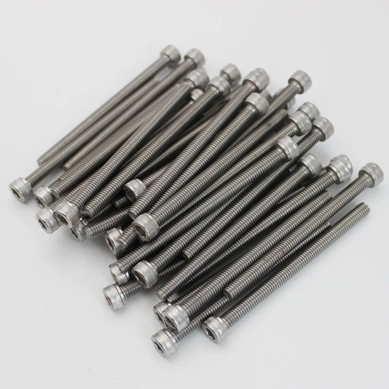 stainless steel extra long hexagon socket cap screw bolt 100mm/110mm/120mm/130mm/140mm/150mm/160mm/170mm/180mm/190mm/200mm/250mm