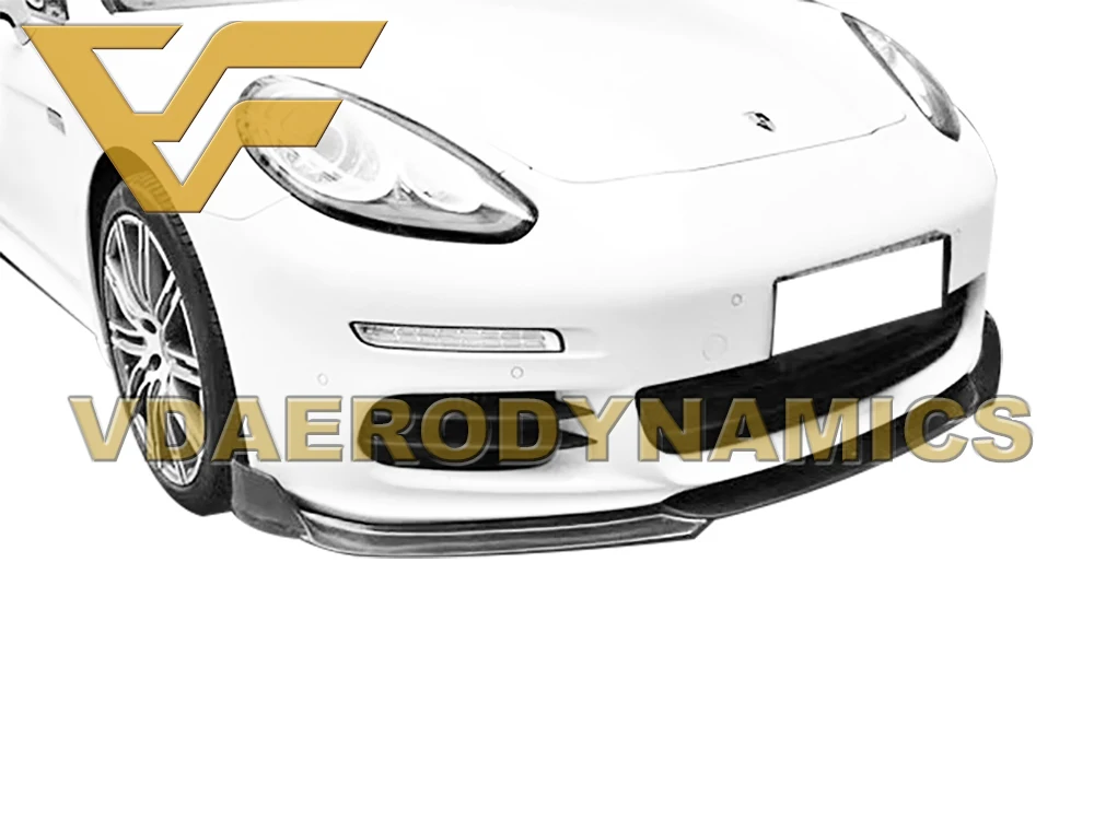 Подходит для 10-13 14-16 Porsche 970 Panamera S 4 4S Turbo S GTS VAD-V разделитель переднего бампера из углеродного волокна