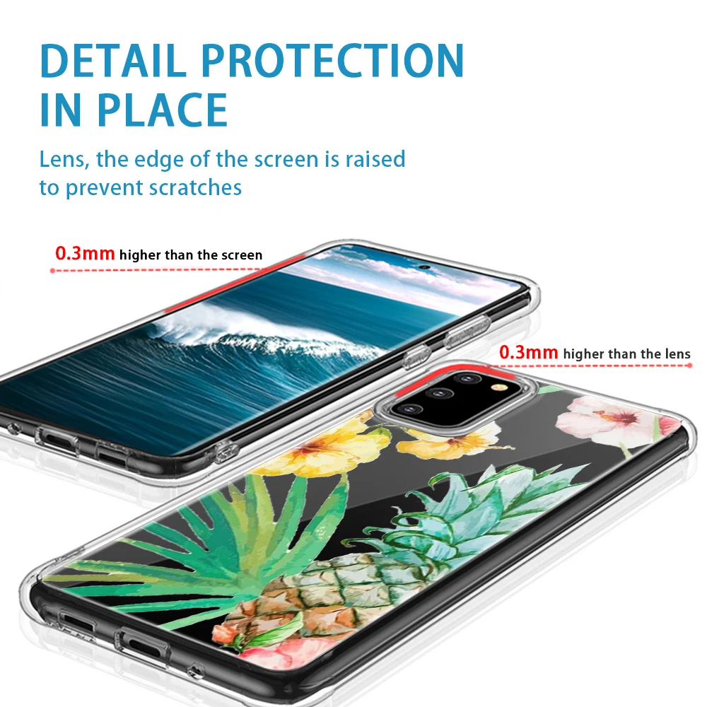 Мягкий чехол из ТПУ для телефона Samsung Galaxy S10 S9 S8 Plus S10e S20 Ultra A50 A51 A71 A70 A20e A10 A40 с